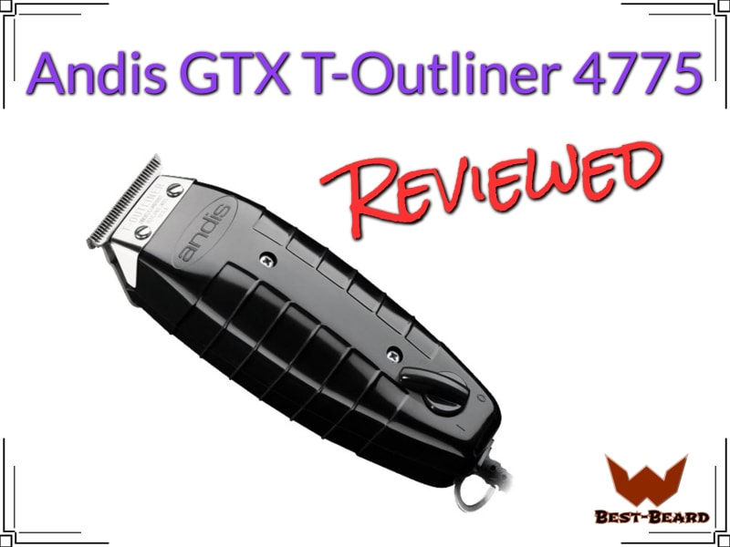 Featured image for the Andis GTX T-Outliner Review Article, showing the actual trimmer