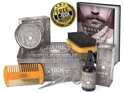 Product image of Viking Revolution's beard kit